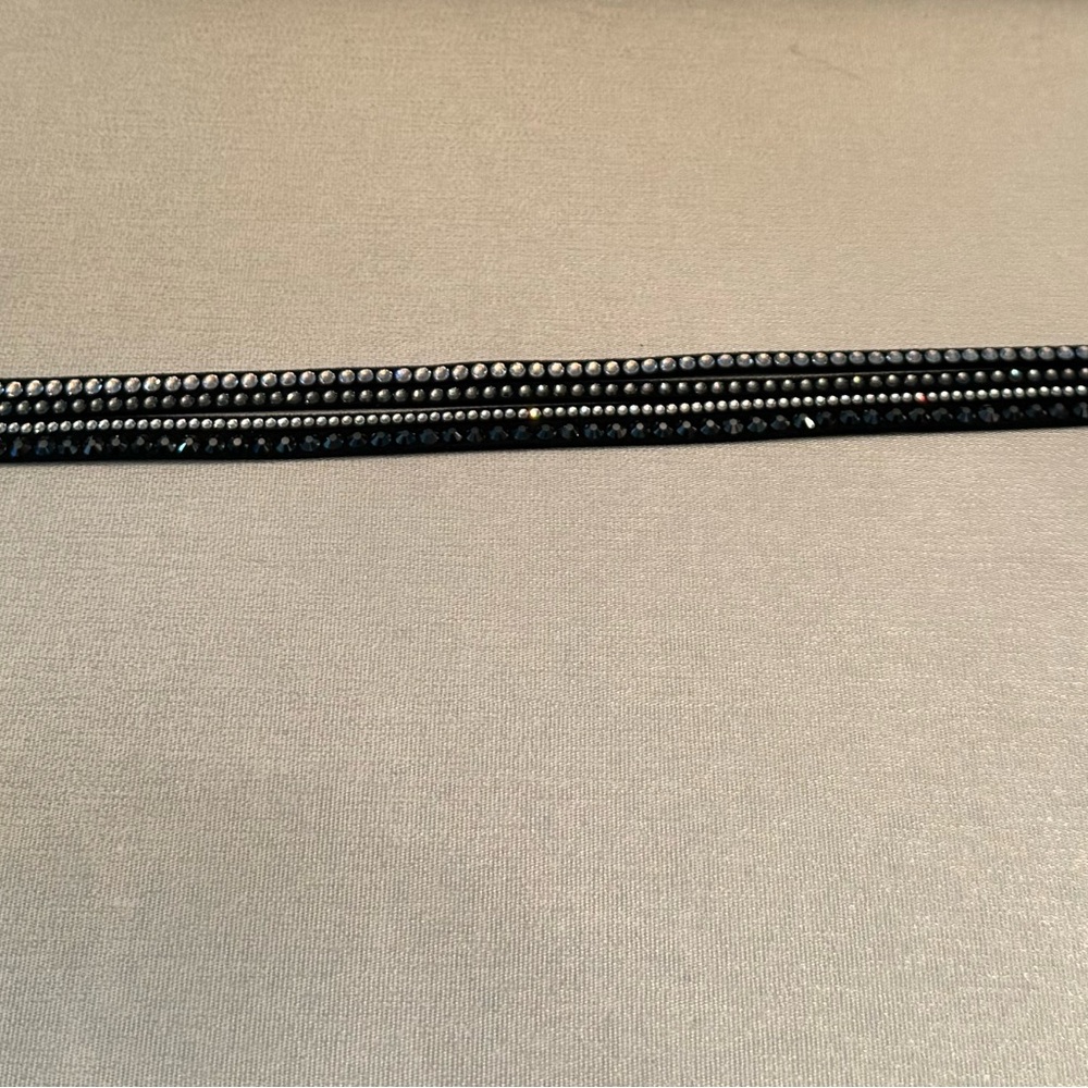 Swarovski Crystal Studded Wrap Bracelet - Picture 3 of 5